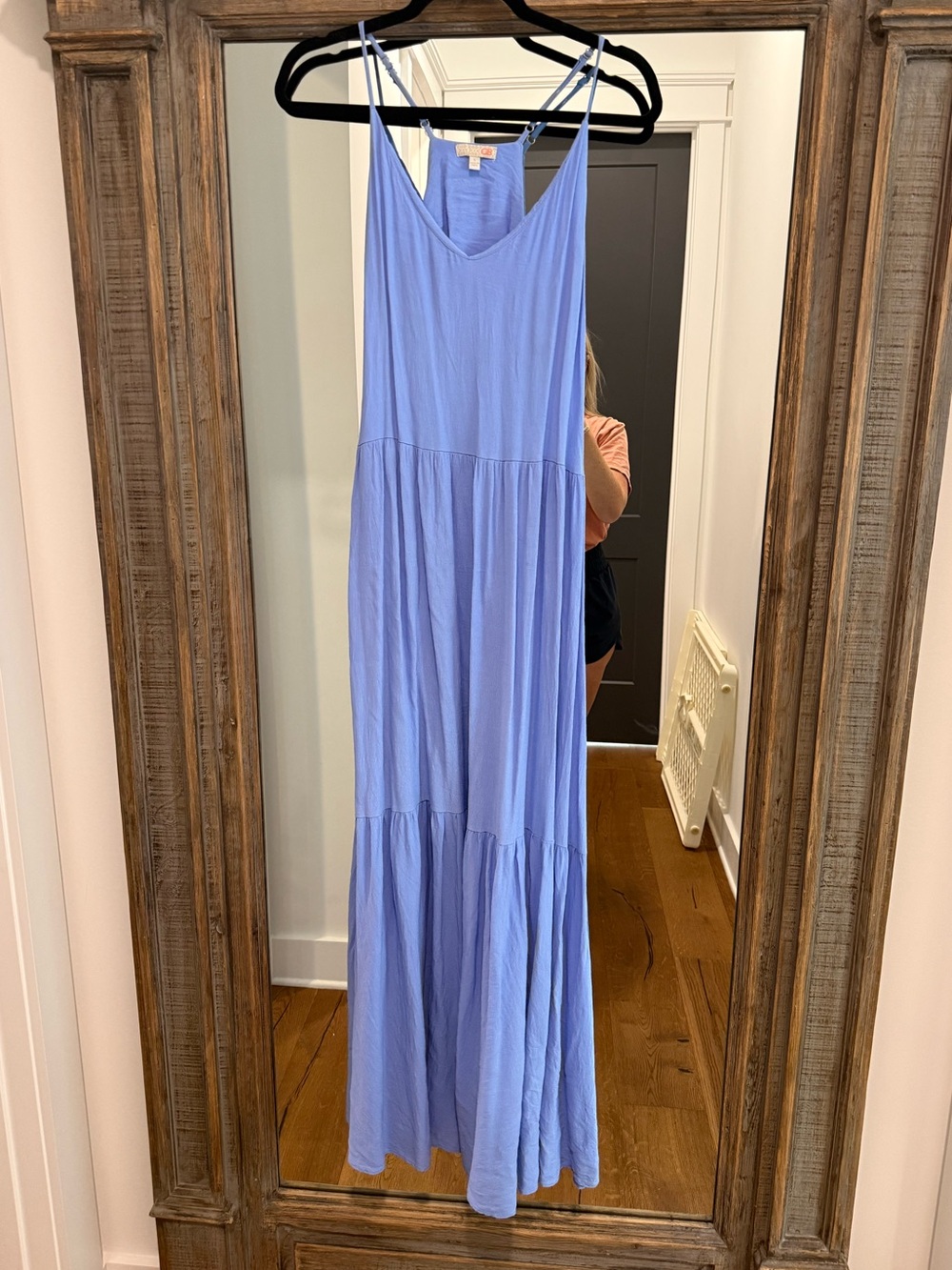 Gianni Bini Light Blue Sleeveless Maxi Dress